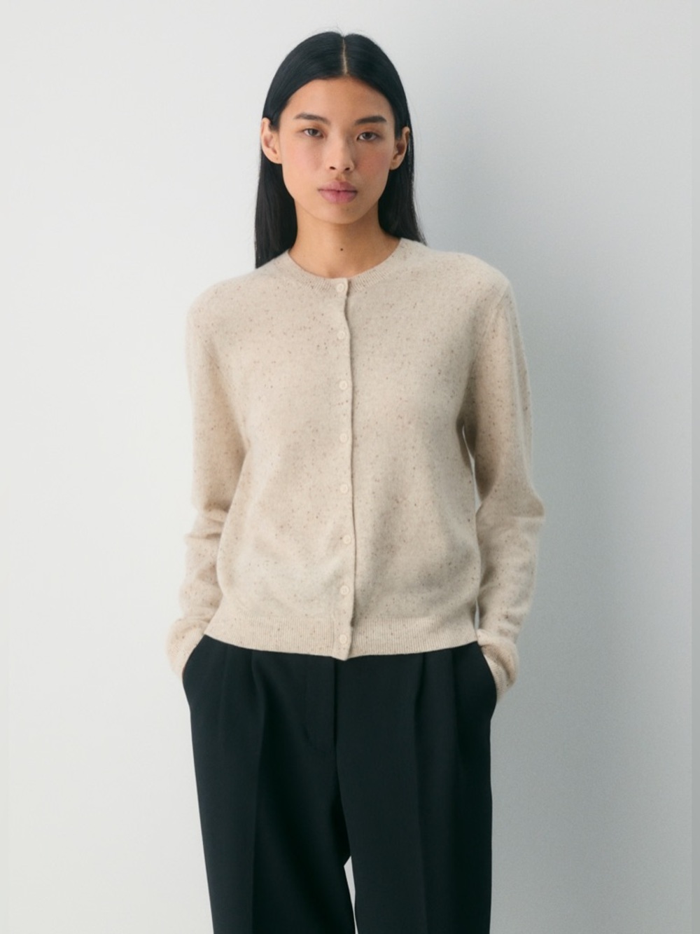 Aritzia Bare Cashmere Exemplar Cardigan